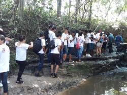 Alunos do projeto Agente Jovem Ambiental participam de trilha ecológica foto notícia